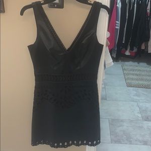 Bebe leather dress